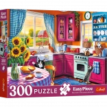 Puzzle 300 darabos EasyPiece – Reggel a konyhában