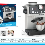 Gyerek kávéfőző fényekkel és hangokkal – szürke