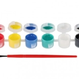 Akril festékek ecsettel kerámiához, üveghez és kövekhez