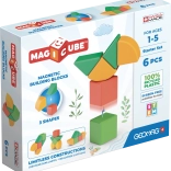 Geomag Magicube Shapes – mágneses építőkészlet a legkisebbeknek, 6 darab
