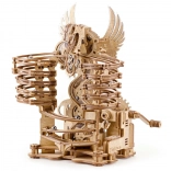 3D fa golyópálya MARBLE RUN DRAGON az IDVENTURE-től