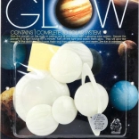 Világító 3D bolygók 4M – naprendszer szett falra