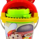 Androni Pizza Friend homokozókészlet, 7 részes