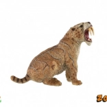 Műanyag kardfogú tigris figura 11 cm