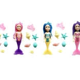 Sellő baba 15 cm kiegészítőkkel