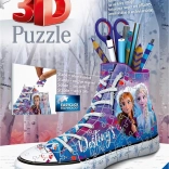 Ravensburger 3D puzzle tornacipő Jégvarázs 2 – ceruzatartó, 112 darab