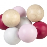 Detoa Gyöngyök zsinóron rózsaszín