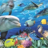 ANATOLIAN panoráma puzzle Tengeralatti világ 1000 darab