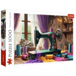 Trefl 1000 darabos puzzle – az én szabászati műhelyem