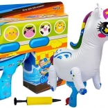 Nagy felfújható vizipisztoly Egyszarvú