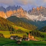CHERRY PAZZI kirakó – Santa Maddalena, Dolomitok (1000 darab)