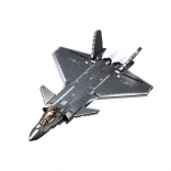 Sluban Army láthatatlan J-20 vadászgép fémes felülettel építőkészlet