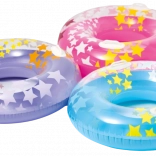 Felfújható úszógumi csillagmintával és fogantyúkkal 91 cm INTEX