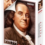 Deico puzzle Benjamin Franklin karikatúra 1000 darabos