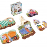 Óóóriási kirakó építőgépek