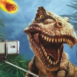 Puzzle Dino Szelfi 100 darabos