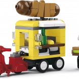 Sluban városi Hot-dog autó üzlet utca