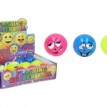 Világító labda arccal 5,5 cm