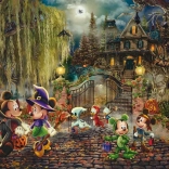 Puzzle Disney: Mickey és Minnie Halloween 1000 darabos