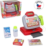 Elemes pénztárgép cseh dizájnnal, 20 cm