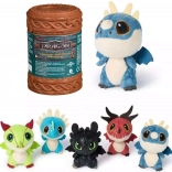 Így neveld a sárkányodat – plüss sárkányok hordóban 8 cm