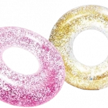 INTEX Sparkling Glitter csillámos felfújható úszógumi 107 cm