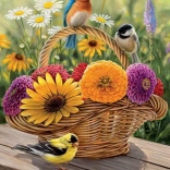 Nyári Virágcsokor 1000 Darabos Puzzle a Cobble Hill-től