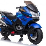 Gyermek akkumulátoros motorkerékpár Kék