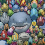 Színes tengeri halak puzzle 1000 darab