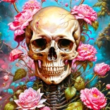 ENJOY Puzzle Kerti csontváz 1000 darab