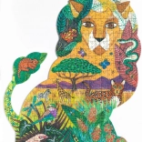 Kontúros oroszlán kirakó, 350 darab