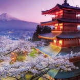 EDUCA Puzzle Fudzsi-hegy, Japán – 2000 darab