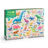 Mudpuppy Puzzle Erős dinoszauruszok 100 darab