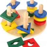 Fa motoros torony geometrikus formákkal SMALL FOOT