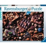 RAVENSBURGER 2000 darabos puzzle – Csokoládéparadicsom