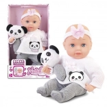 NATALIA baba – kisbaba 33 cm játékkal