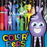 Háromszögletű színes ceruzák Maped Color'Peps Monster 12 db