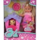 Evička baba kutyaházzal