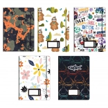 Oxybook füzet A5 40 lap színes motívumokkal