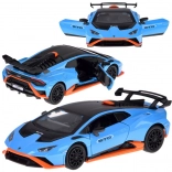 Fém modell LAMBORGHINI Huracán STO 1:32 hanggal és fénnyel