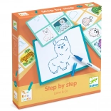 Djeco rajzkészlet Lama & Co