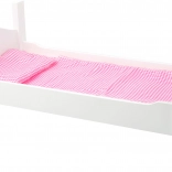 Fa babágy fehér szívecskékkel