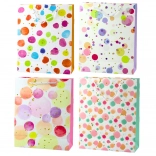 Ajándék Táska Akvarell Pontok Pasztell