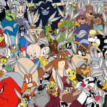 Puzzle LOONEY TUNES Challenge 1000 darabos Ravensburger