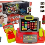 Gyerek kassza piros-fekete