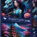 Japán Szív Puzzle 2x500 darab