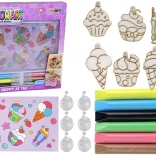 Kreatív készlet, 3D szilárduló festékablak