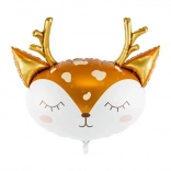 Fólia lufi szarvas – fej 73 × 64 cm