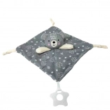 Alvókendő Miluš mackó szürke 25 × 25 cm
