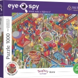 Puzzle 1000 darabos Eye-Spy Képzeletbeli Városok Róma Olaszország
